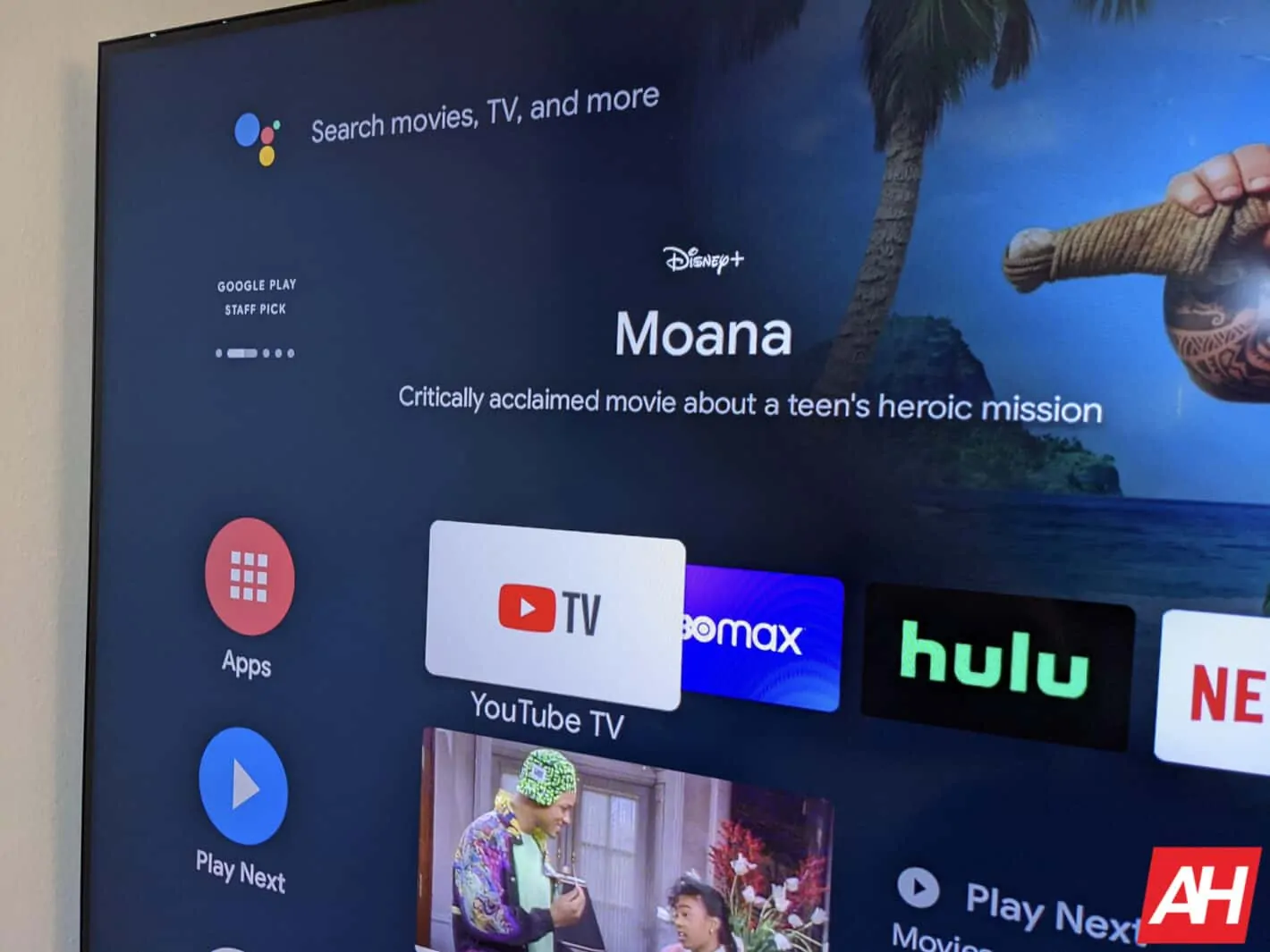 Featured image for Google adds account switcher to Android TV home screen